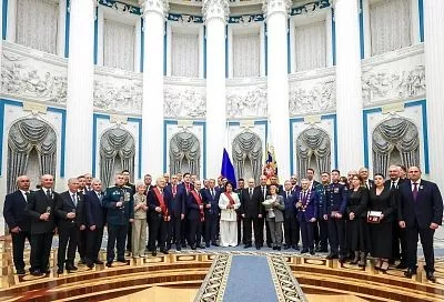 Путин вручил медаль «Герой Труда России» руководителю кубанского сельхозпредприятия