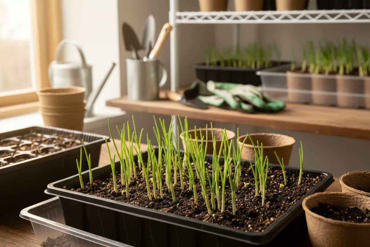Выращивание лука-порея через рассаду: секреты богатого урожая