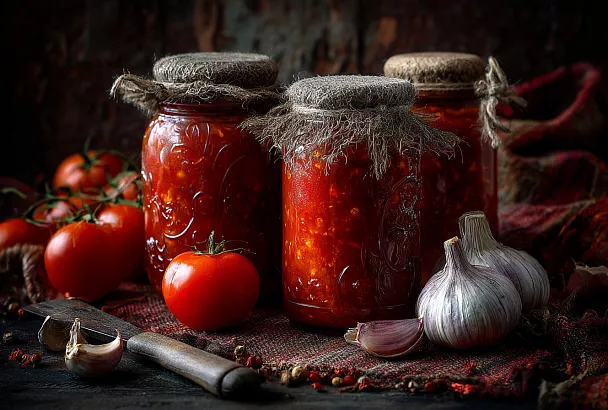 Как заготовить томатный соус на зиму с базиликом и чесноком