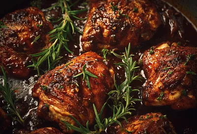 Курица в кока-коле: сочный хит с ярким соусом за 40 минут