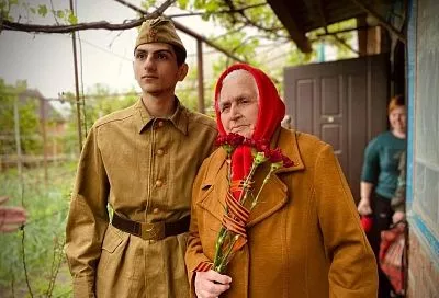Губернатор Кубани Вениамин Кондратьев поздравил с вековым юбилеем ветерана Великой Отечественной войны из Кавказского района