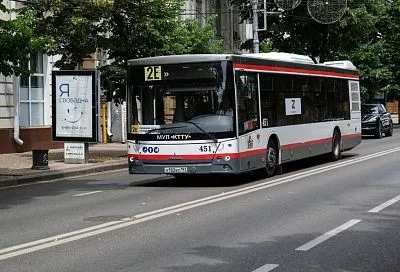 В Краснодаре 50% общественного транспорта оснащено кондиционерами