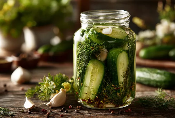 Как быстро приготовить хрустящие маринованные огурцы в микроволновке