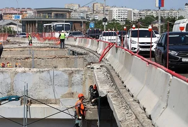 Движение транспорта по Тургеневскому мосту в Краснодаре временно ограничат