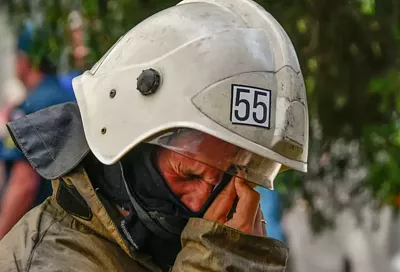 Вспыхнувший после беспилотной атаки пожар на НПЗ в Славянском районе потушили