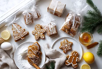 Рождественские медово-имбирные пряники: аромат праздника и идеальный подарок