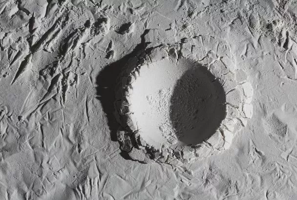 Астрономы исследовали околополярные кратеры Луны в поисках следов воды