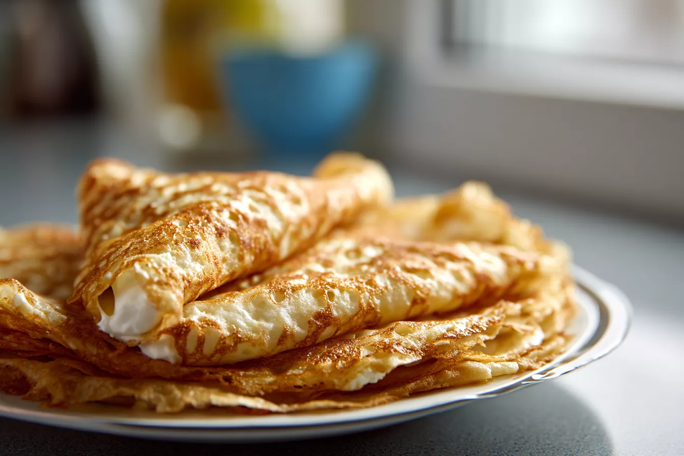 Ленивые блинчики из лаваша с творогом: 5 минут и вкусняшка готова