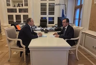 Вениамин Кондратьев встретился с руководителем администрации президента России Антоном Вайно