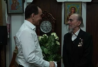 Губернатор Вениамин Кондратьев посетил рождественский концерт Кубанского казачьего хора