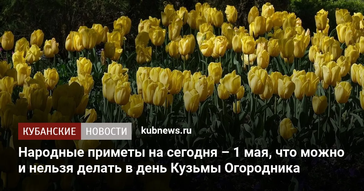 1 Май: что нужно знать