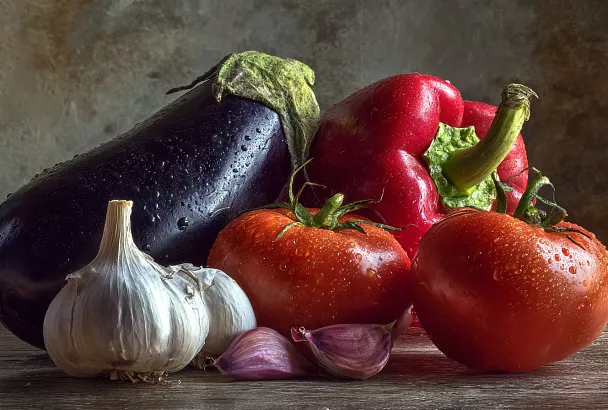 Баклажаны по-грузински на зиму: рецепт с запечённым перцем