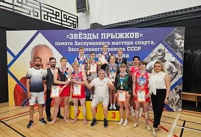 Юные прыгуны достойно представили кубанскую батутную школу в Ставрополе
