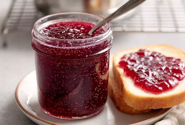 Желе из винограда «Лидия» с апельсином: быстро, ароматно и без загустителей