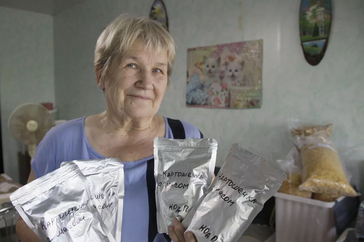 Фелиция Процукович с самого начала СВО помогает  нашим бойцам.