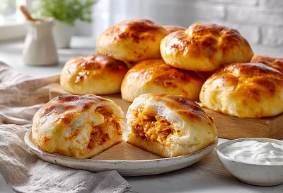 Творожные пирожки с капустой: мягкие, ароматные и без дрожжей — за 30 минут