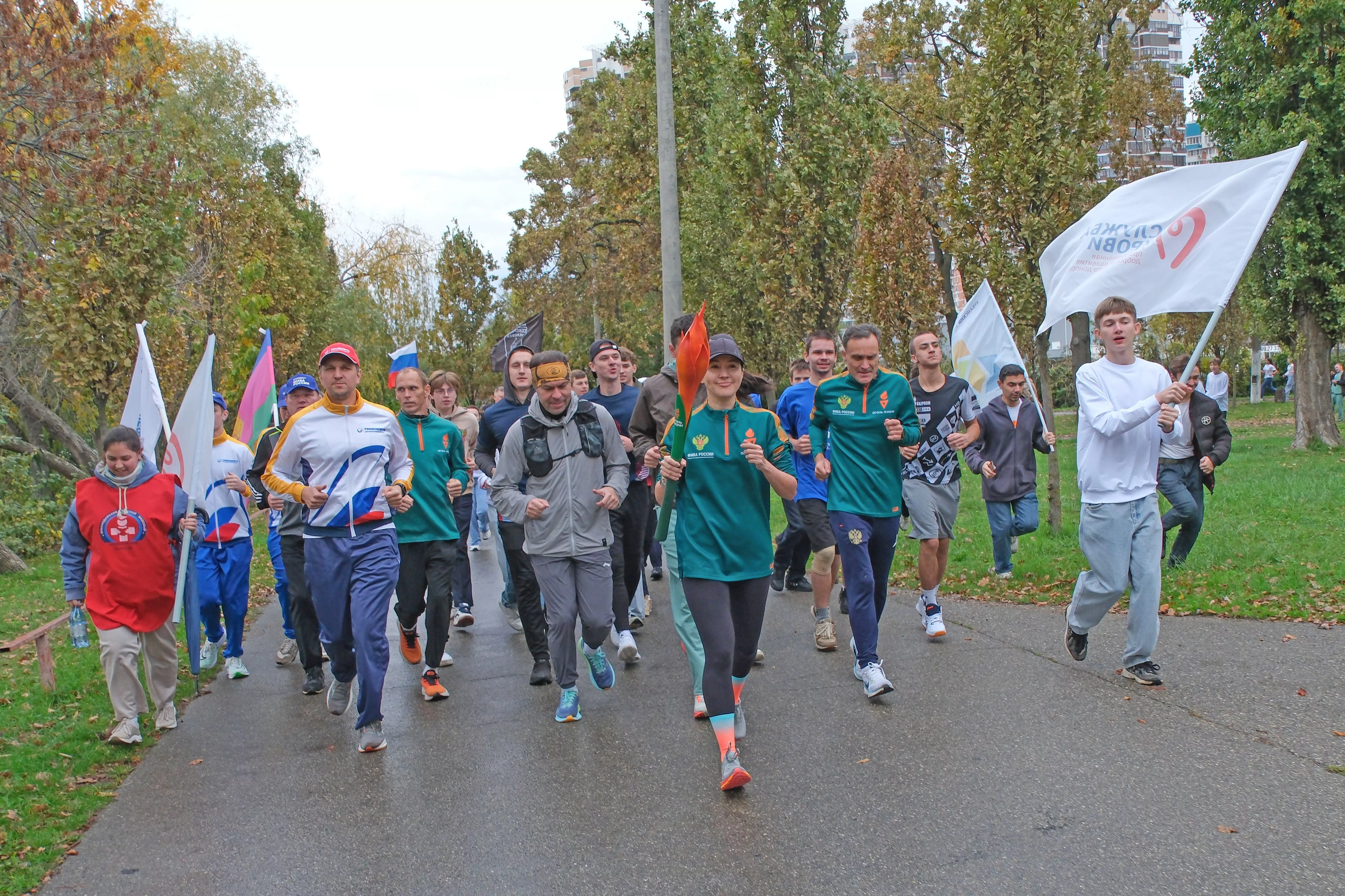 Журналисты поддержали Всероссийскую эстафету «Огонь жизни»