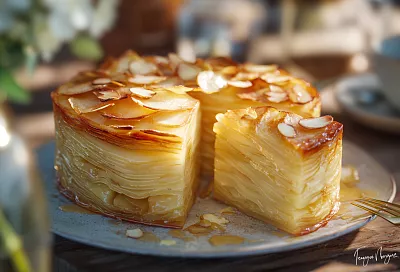 Волшебный невидимый яблочный пирог – 90 % яблок, 10 % теста и 1000 % нежности, исчезает с тарелки за минуту