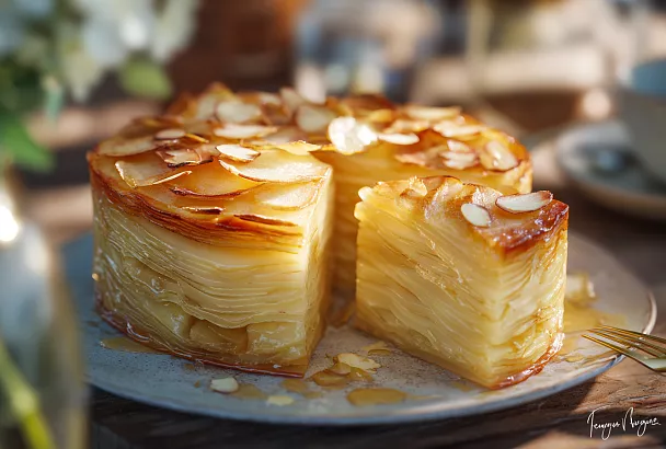 Волшебный невидимый яблочный пирог – 90 % яблок, 10 % теста и 1000 % нежности, исчезает с тарелки за минуту