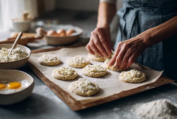 Сочники с творогом по рецепту 1976 года: нежные, пышные и очень вкусные