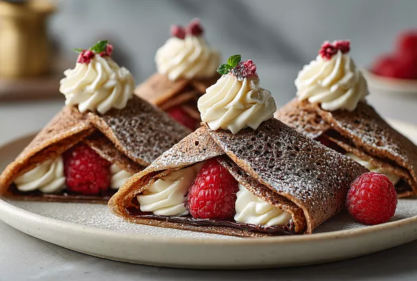 Как приготовить треугольные блинные пирожные без духовки за 20 минут