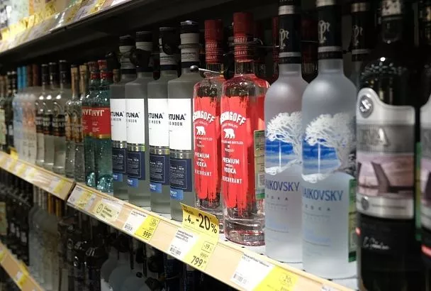 Краснодарский край вошел в топ-5 регионов, где меньше всего покупают водку
