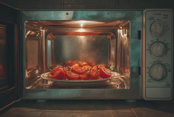 Вяленые томаты за 30 минут без духовки: микроволновка, масло и «секретный» томатный сок