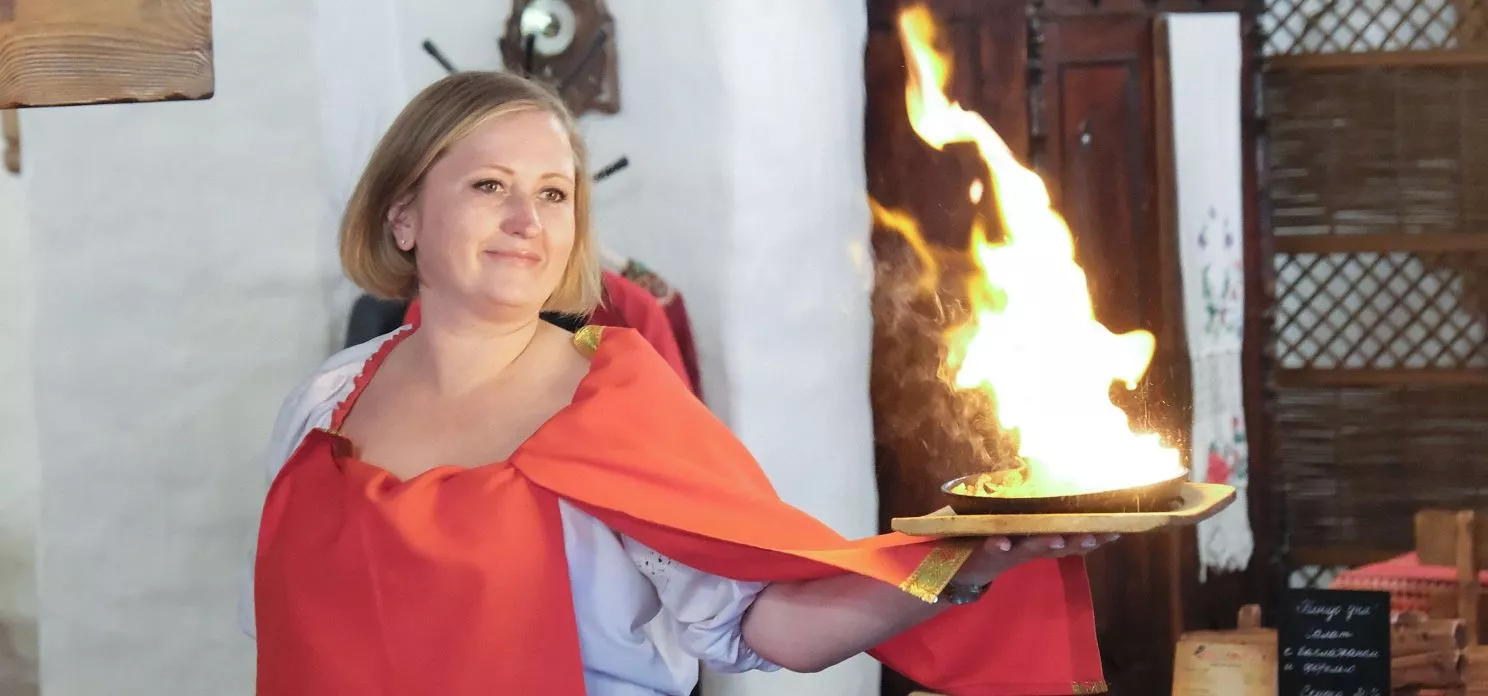 В кафе, которое находится на Михайловском перевале, угощения готовятся по старинным рецептам XVII–XIX веков.