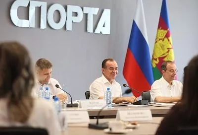 Губернатор Краснодарского края Вениамин Кондратьев встретился со спортивной общественностью