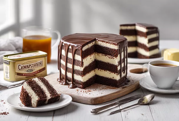 Торт «Эскимо» за вечер: мокрый шоколадный бисквит и нежный крем без лишней возни