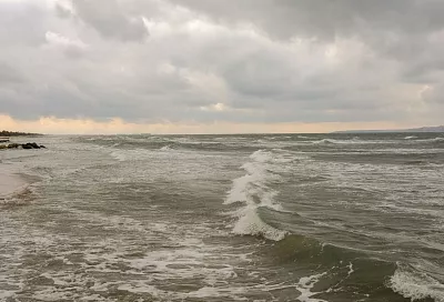 Ветровой нагон. Уровень Азовского моря повысится до неблагоприятных отметок