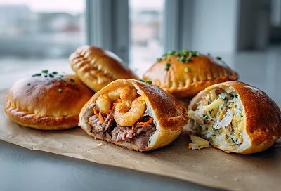 Современные русские пирожки: три начинки и идеальное тесто