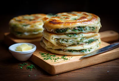 Осетинские пироги: тонкое тесто и три сочные начинки от шеф-повара