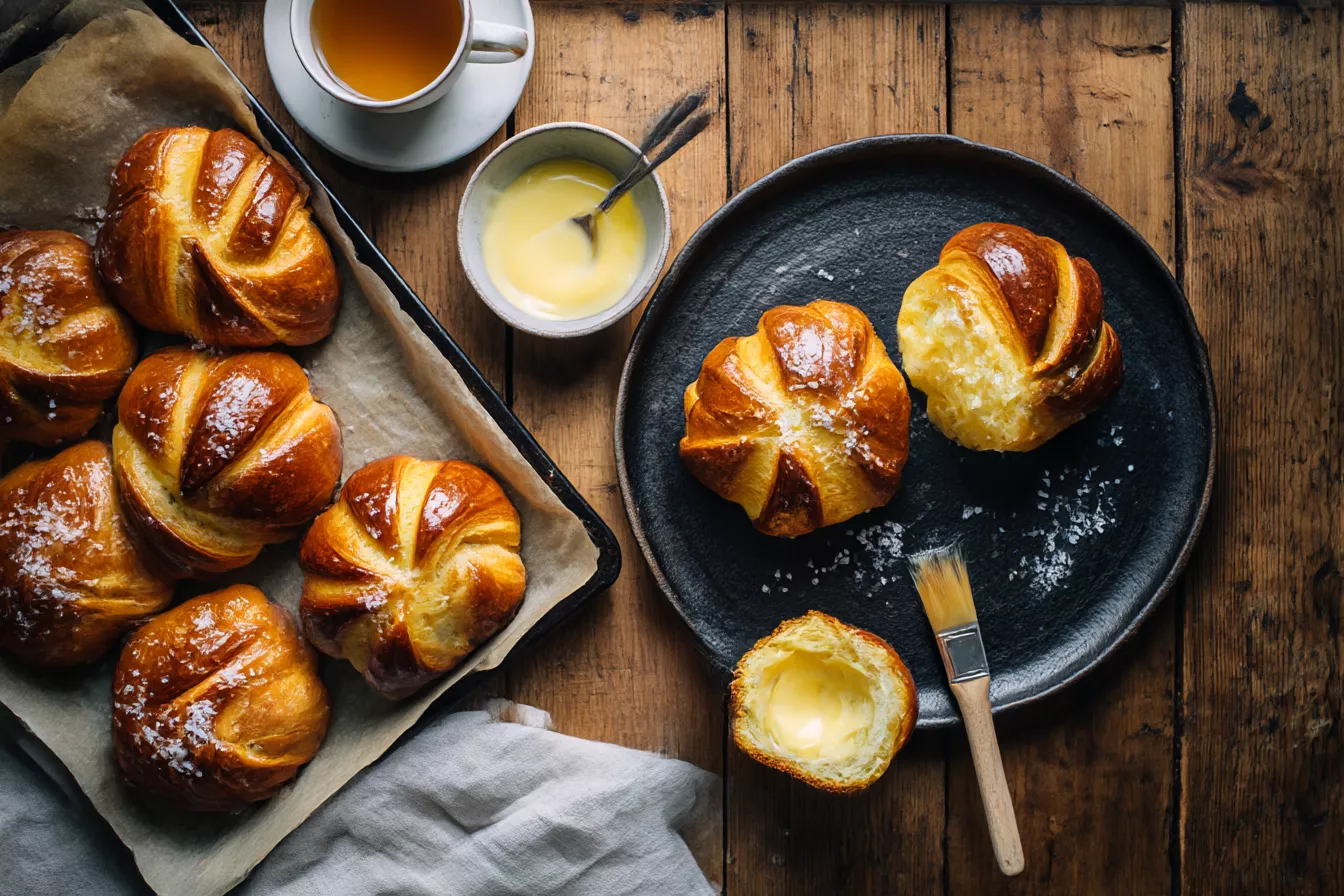 Булочки с заварным кремом, которые не черствеют до следующего дня