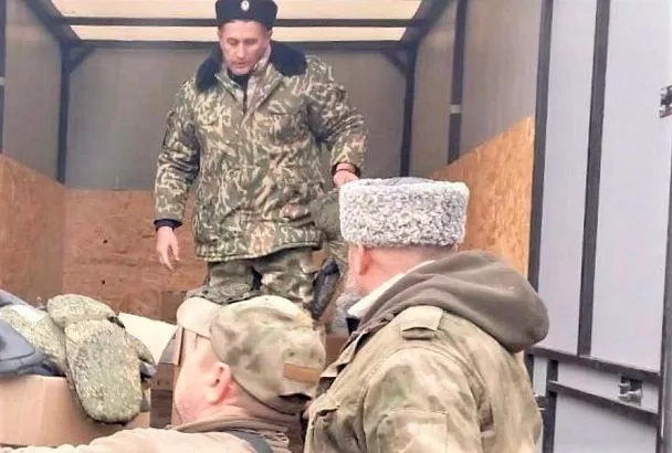 Более 70 тонн гуманитарной помощи доставили кубанские казаки в зону проведения СВО за 10 дней