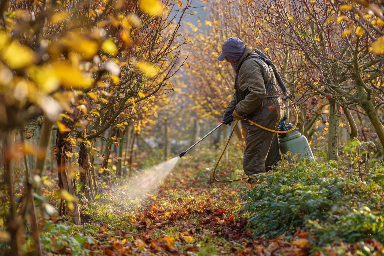 Как подготовить сад к зиме: секреты осенней обработки от болезней