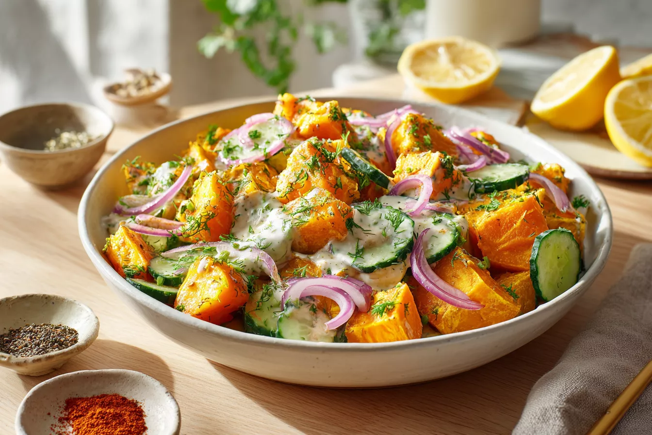 Несладкий тыквенный салат: яркий вкус осени за 30 минут