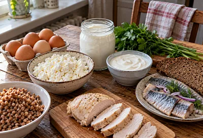 После 50 белок особенно важен: 7 недорогих продуктов, которые стоит держать дома