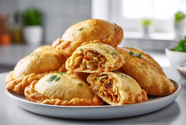 Пирожки с капустой: вкус детства буквально за час