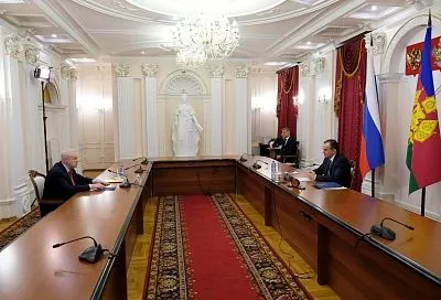 Губернатор Краснодарского края провел рабочую встречу с председателем партии «Справедливая Россия»