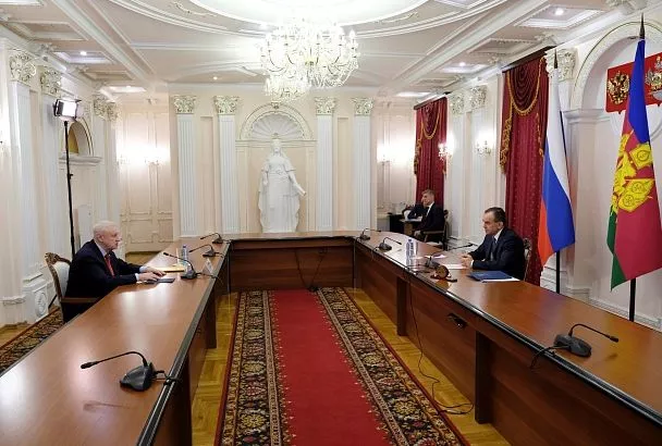 Губернатор Краснодарского края провел рабочую встречу с председателем партии «Справедливая Россия»