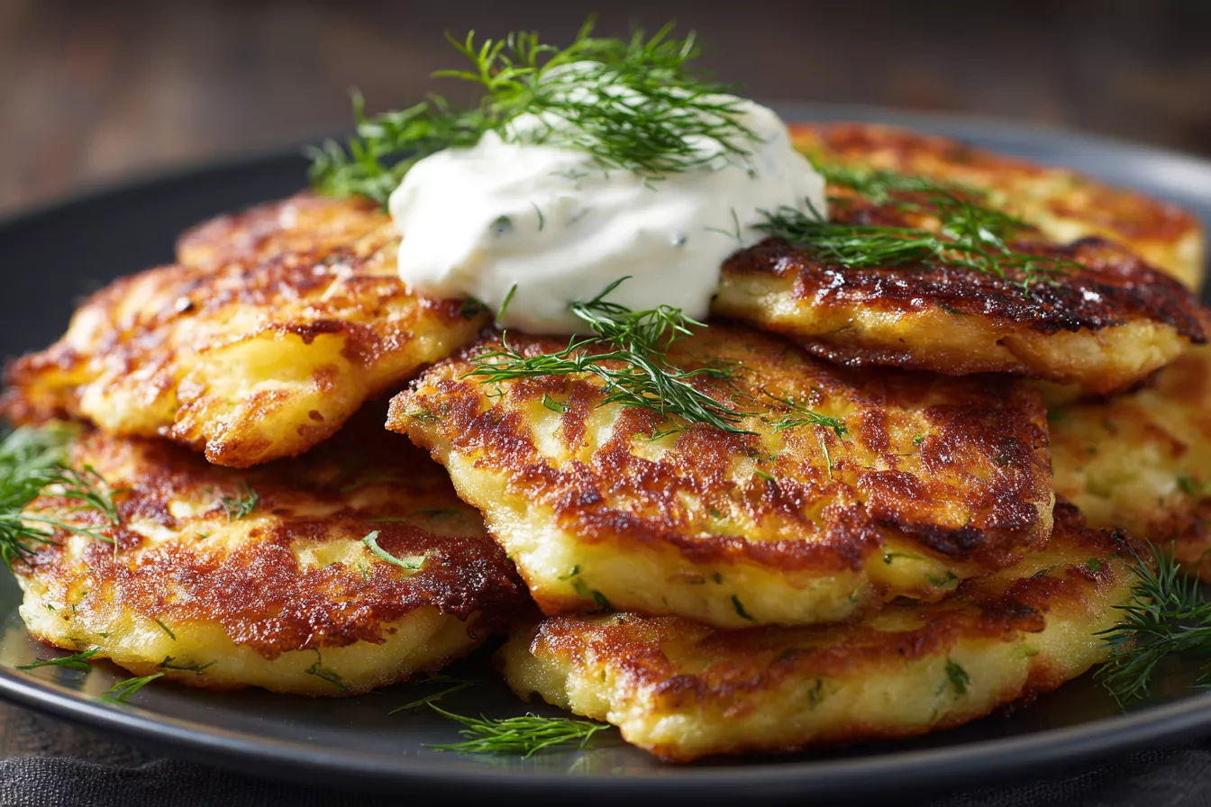 Картофельные оладьи: простой и вкусный рецепт