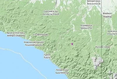 В Краснодарском крае произошло землетрясение