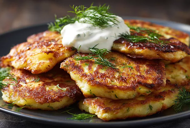 Картофельные оладьи: простой и вкусный рецепт