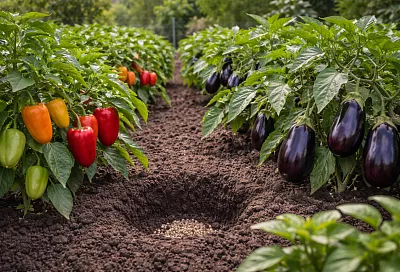  От перцев и баклажанов нет отбоя на грядках: 3 приёма, без которых не обойтись