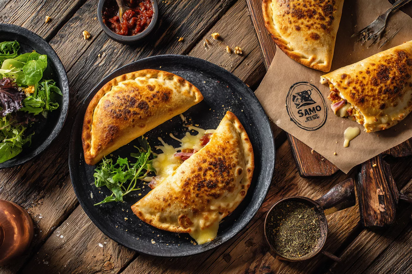 Кальцоне без теста из куриной грудки