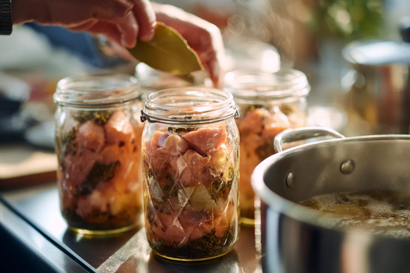 Домашняя куриная тушёнка без автоклава: сочная, ароматная и хранится целый год