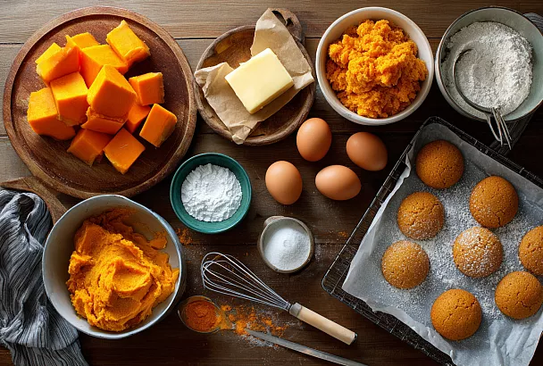 Тыквенное печенье, от которого дети в восторге: из самых простых ингредиентов