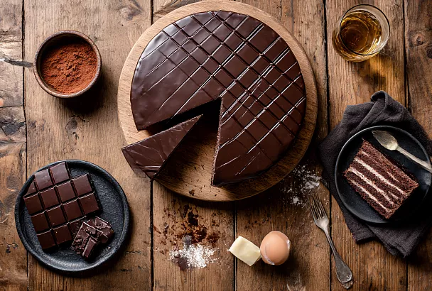 Торт «Прага» по ГОСТу: тот самый шоколадный торт из детства дома