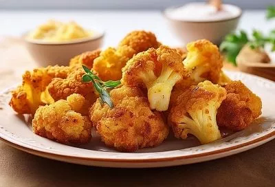 Золотистые наггетсы из цветной капусты за 30 минут: вегетарианская альтернатива фастфуду